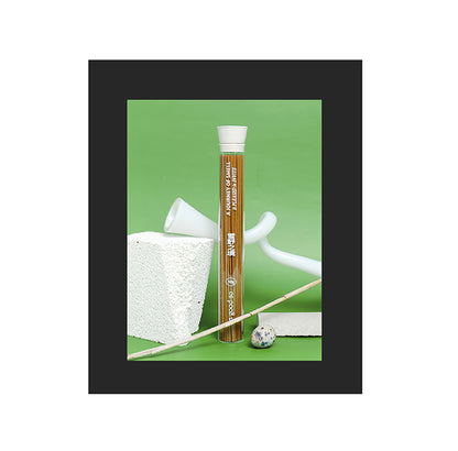 “Snowfield Serenity incense by WUUSEE offers a fresh, sophisticated tea-sweet moss woody fragrance with green tea, ambergris, cedar, magnolia, and sandalwood notes.”