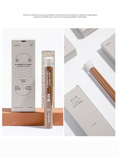 Twilight Grove incense eco-friendly packaging, featuring sustainable design with earthy tones, reflecting the Sweet Moss Woody fragrance and commitment to the environment.